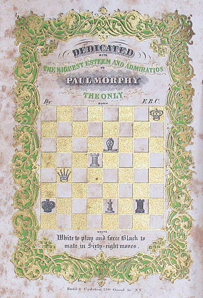 Chess Phenomenon Paul Morphy: A legend of the American chess